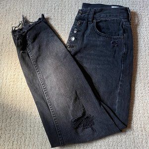 We the Free Black High Rise Jeans